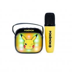 OTL - Light Up Wireless Karaoke Speaker W/ Microphone - Pikachu - Toys