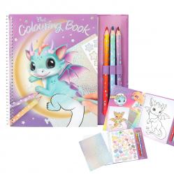 Ylvi - Lucky Dragon Colouring Book (0413797) - Toys