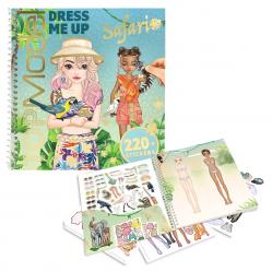 Topmodel - Dress Me Up Stickerbook Safari (0413831) - Toys