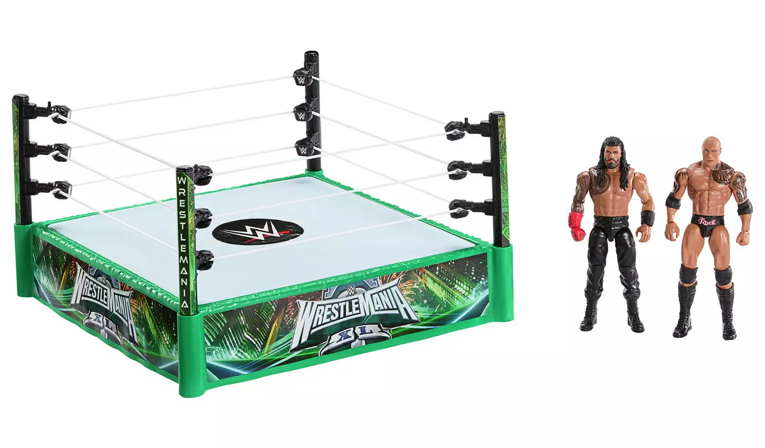 WWE - Ring & 2-Figures (JDB55) - Toys