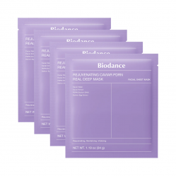 Biodance - 4 pcs. Rejuvenating Caviar PDRN Real Deep Mask - Beauty