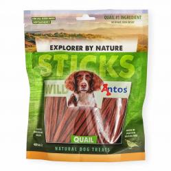 Antos - Wild Sticks Quail - 400g - Pet Supplies