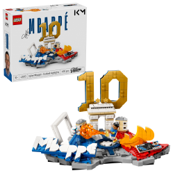 LEGO - Editions Football - Kylian Mbappé Football Highlights (43013) - Toys