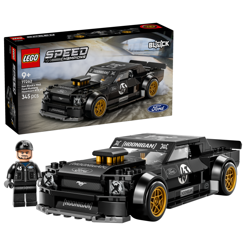 LEGO - Speed Champions - Ken Block's '65 Ford Mustang Hoonicorn V1 (77262) - Toys