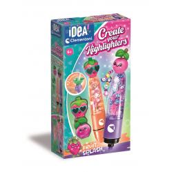 Clementoni - Create Your Highlighters Fruit Splash (Pack By 2) (I-18395) - Toys