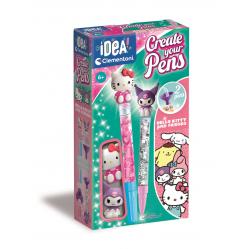 Clementoni - Create Your Pens: Hello Kitty & Kuromi (I-18432) - Toys