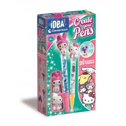 Clementoni - Create Your Pens: Hello Kitty & Melody (I-18433) - Toys