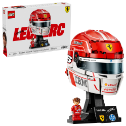 LEGO - Editions Formula 1 - Scuderia Ferrari HP Charles Leclerc Helmet (43014) - Toys