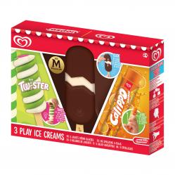 Casdon - Toy 3 Play Ice Creams ROW (I-31550) - Toys