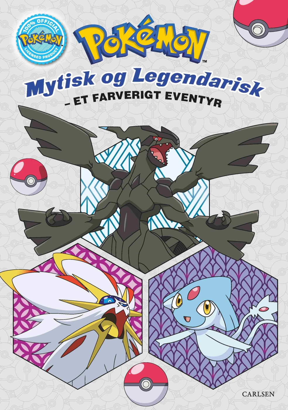 Carlsen - Pokemon - Mysterious and legendary coloring book - Toys