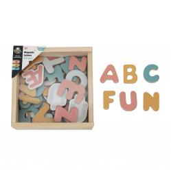 Kinder and Kids - Magnetic Letters (64 pcs.) (K50592) - Toys