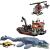 LEGO - Jurassic World - Mosasaurus Dinosaur Boat Attack (77983) - Toys