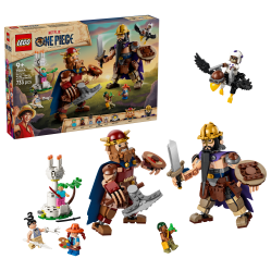 LEGO - ONE PIECE - Dorry vs. Brogy – Giants of Little Garden (75644) - Toys