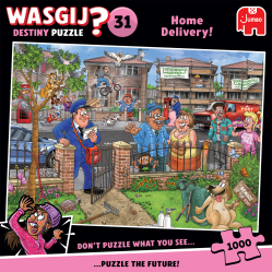 Wasgij: Destiny 31 - Home Delivery! (1000 pieces) (1110100805) - Toys