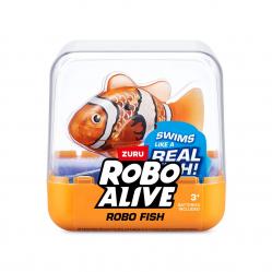 Robo Alive - Fish Orange w. white(7191B) - Toys