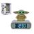 Lexibook - DISNEY STAR WARS Grogu Digital Alarm Clock with 3D (RL800SW) - Toys