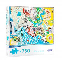Moomin - Puzzle 750 pieces, Moominvalley (40855368) - Toys