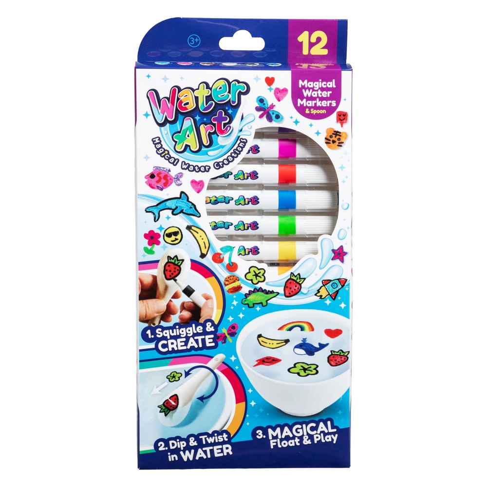 Water Art - Set of 12 Markers (33130103) - Toys