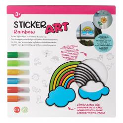 Sticker Art - Creation Set Rainbow (33130061) - Toys