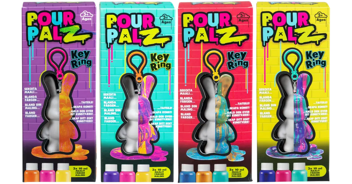 Pour Palz - Bunny Mini Keyring (33130165) - Toys