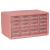Raaco - Storage Box with 12 Drawers - Pink - 14.2 x 24.8 x 14.9 cm - Toys