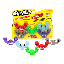 Goo Jit Zu - Meteor Madness S2 Heavy Slingers 5PK (43157) - Toys