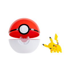 Pokémon - Clip N Go Pikachu with Poke Ball (PKW4614) - Toys