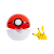 Pokémon - Clip N Go Pikachu with Poke Ball (PKW4614) - Toys