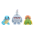 Pokémon - Battle Figure 3 Pack Squirtle, Greavard & Bello (PKW4559) - Toys