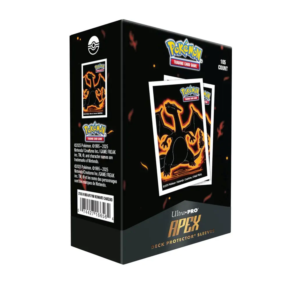 Pokémon - Neon Kanto: Apex Deck Protector - Charizard - Toys