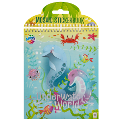 Moxy - Luxury Mosaic Stickerbook - Underwater World (100131) - Toys