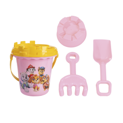 Moxy - Paw Patrol: Beach Bucket, 5 Pcs - Pink (160025) - Toys