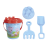 Moxy - Peppa Beach Bucket Blue, 5pcs (168501) - Toys