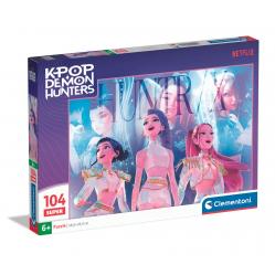 Clementoni - Puzzle K-Pop Demon Hunters 1, 104 pieces (I-27257) - Toys