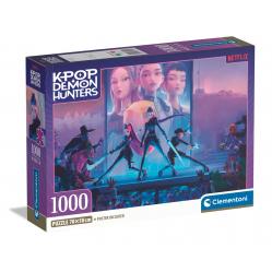 Clementoni - Puzzle K-Pop Demon Hunters 1, 1000 pieces (I-37121) - Toys