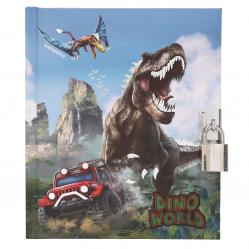 Dino World - Diary With Padlock (0413997) - Toys