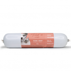 Feed'it & Treat - Pure Beef - 800g - Pet Supplies