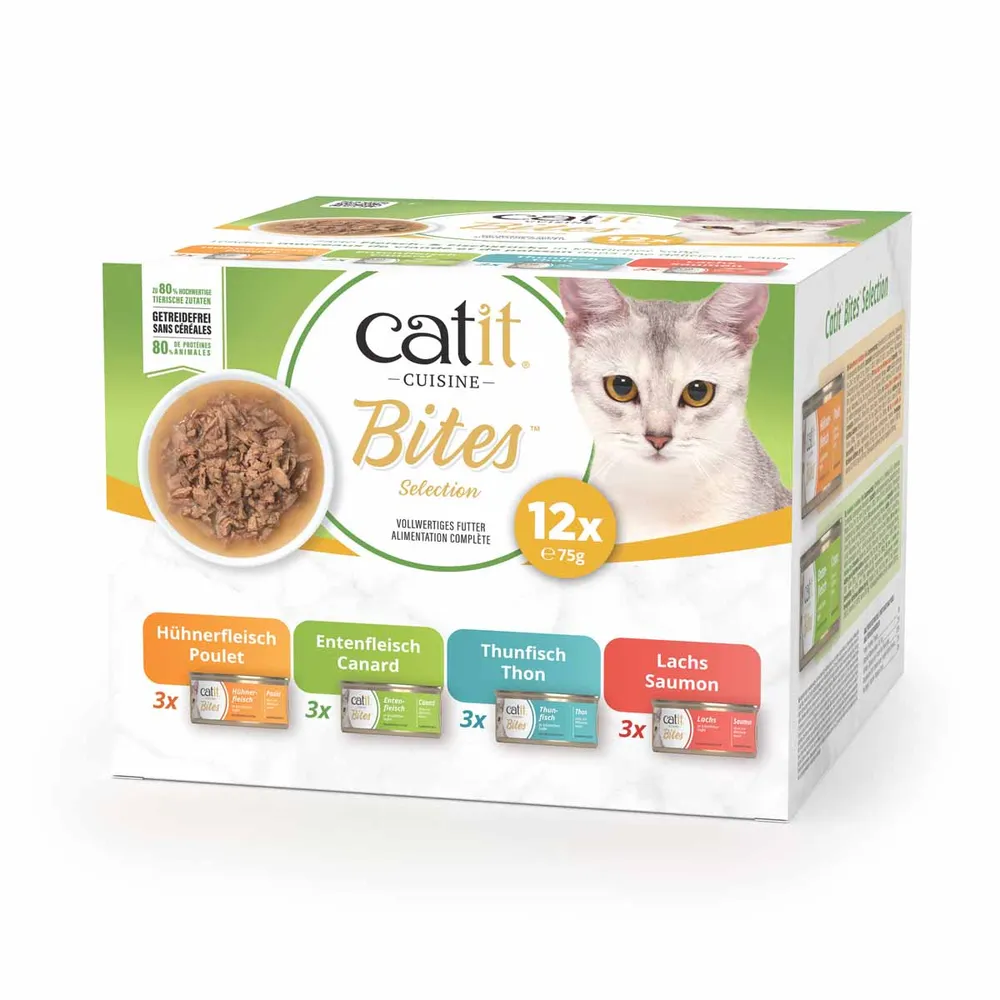 Catit - Cuisine TastyBites - Variety Pack - 12 pcs 75 g - Pet Supplies