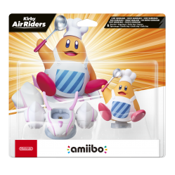 Amiibo Chef Kawasaki & Hop Star (Kirby Air Riders) - Video Games and Consoles