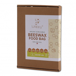Wrappy Bread & Veg Bag, Size L, 22 x 32 cm - Home and Kitchen