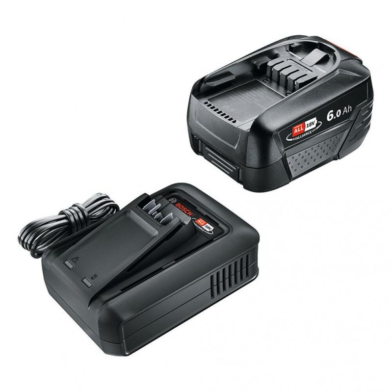 Bosch DIY - Battery Set 18V 6,0AH With Charger AL18V-44 - Tools and Home Improvements Bosch DIY - Battery Set 18V 6,0AH With Charger AL18V-44 - Tools and Home Improvements