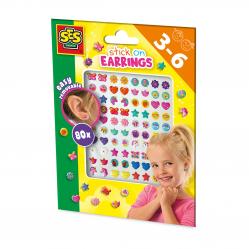 SES Creative - Stick-On Earrings 40 pairs (S14049) - Toys