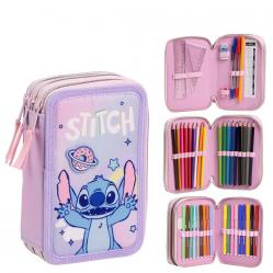 Cerda - Pencil Case with Accessories - Stitch (I-2700001652) - Toys