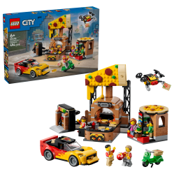 LEGO - LEGO City - Pizza Delivery Experience with Vehicles (60496) - Toys