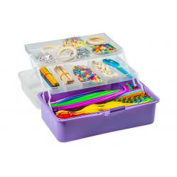 Hobby box purple with approx. 1700 parts (736574) - Toys