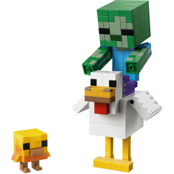 LEGO - Minecraft - Chicken Jockey (21582) - Toys