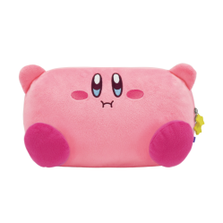HORI - Plush Pouch for Nintendo Switch 2 (Kirby and Waddle Dee) - Pink - Nintendo Switch 2