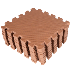 BabyDan - Mocca Playmat - Brown - 90 x 90 cm - Baby and Children