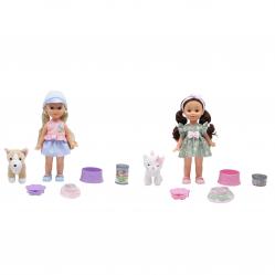 Happy Friend - Doll 30cm with pet and accessories, asst. (504242) - Toys