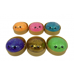 Trend Toys - Kawaii Glitter Slime Dumplings 1pcs 6cm (201089) - Toys